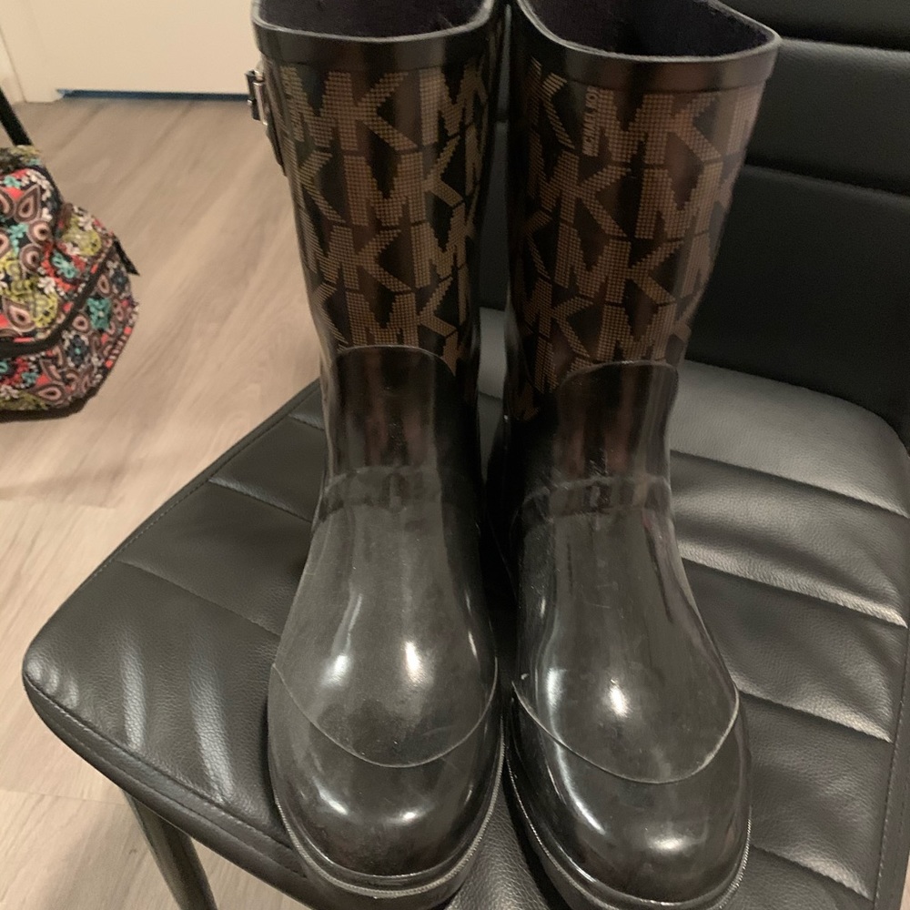 Michael Kors rain boots - Picture 1 of 5